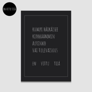 en-vittu-tiiä-juliste-aurinko