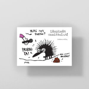 milta-nyt-tuntuu_kiroileva-siili-postikortti