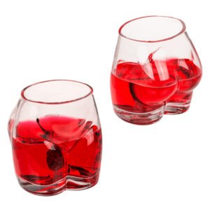 Pyllyn muotoiset juomalasit