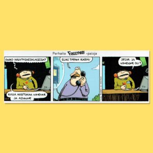 fingerpori kortti jossa strippi "elias tapani karhu"