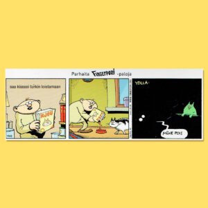 Loistava kissa_fingerpori-kortti