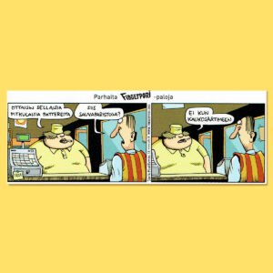 Fingerpori kortti Jorma pullottaa Sauvaparisto